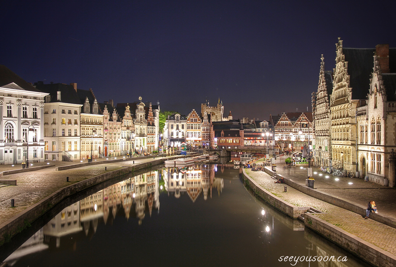 Ghent at Night